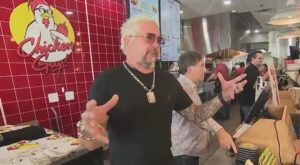 Why was Food Network star Guy Fieri in Central Florida?