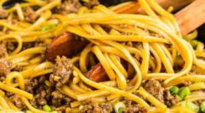 Ground Beef Mongolian Noodles | Easy beef and noodles recipe, Beef recipes for dinner, Quick healthy meals