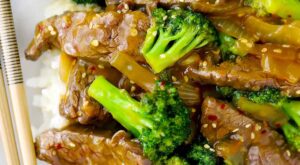 Easy Beef and Broccoli (with ginger and orange)- Bowl of Delicious