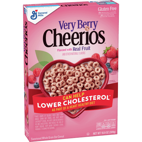 Very Berry Cheerios | Gluten Free Oat Cereal | Cheerios