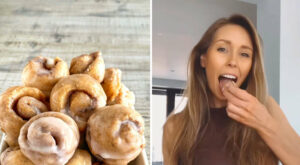 How to make quick and easy cinnamon roll bites with 2-ingredient dough