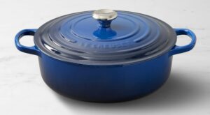 6.75-Qt. Le Creuset Signature Enameled Cast Iron Round Wide Dutch Oven 0 + Free Shipping