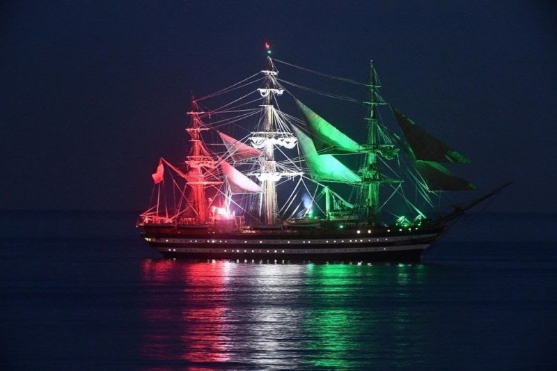 Italian tall ship Amerigo Vespucci to set sail on Made in Italy world tour