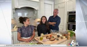Celebrity Chef Geoffrey Zakarian and His Daughters Show Some Recipes From Their New Cookbook