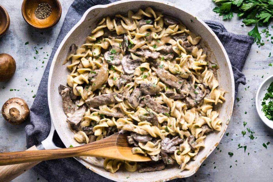 The BEST Beef Stroganoff (quick and easy!) – The Kitchen Girl