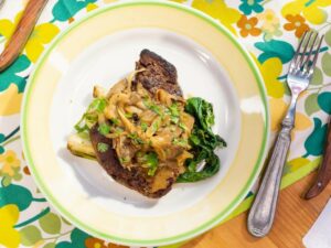 New-Style Steak Diane (Retro Remakes) – Geoffrey Zakarian, “The Kitchen” on the Food Network.