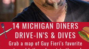 14 Best MICHIGAN DINERS DRIVE INS and DIVES + Map Guy Fieri Triple D