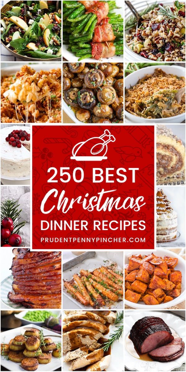 250 Best Christmas Dinner Ideas | Christmas food dinner, Best christmas dinner recipes, Christmas cooking – Pinterest