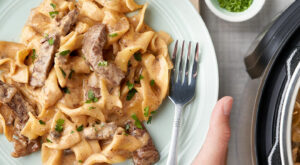 Instant Pot® Easy Beef Stroganoff – Campbell Soup Company