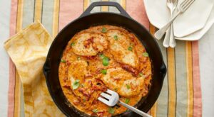 Chicken Cutlets With Sun-Dried Tomato Cream Sauce