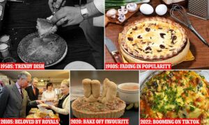 As King Charles announces his Coronation dish, FEMAIL reveals the history of the quiche – Daily Mail