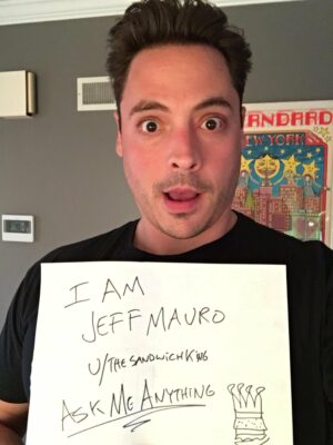 r/IAmA – I’m “Sandwich King” Jeff Mauro, co-host of The Kitchen on Food Network, chef at Pork & Mindy’s and husky-sized food model. LET’S TUSSLE.