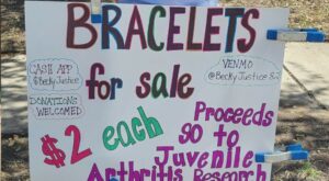 Fighting juvenile arthritis with hand-made bracelets