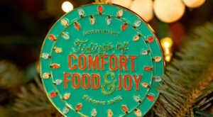Enamel Ornament – Tidings of Comfort Food & Joy — Biscuit Love ®