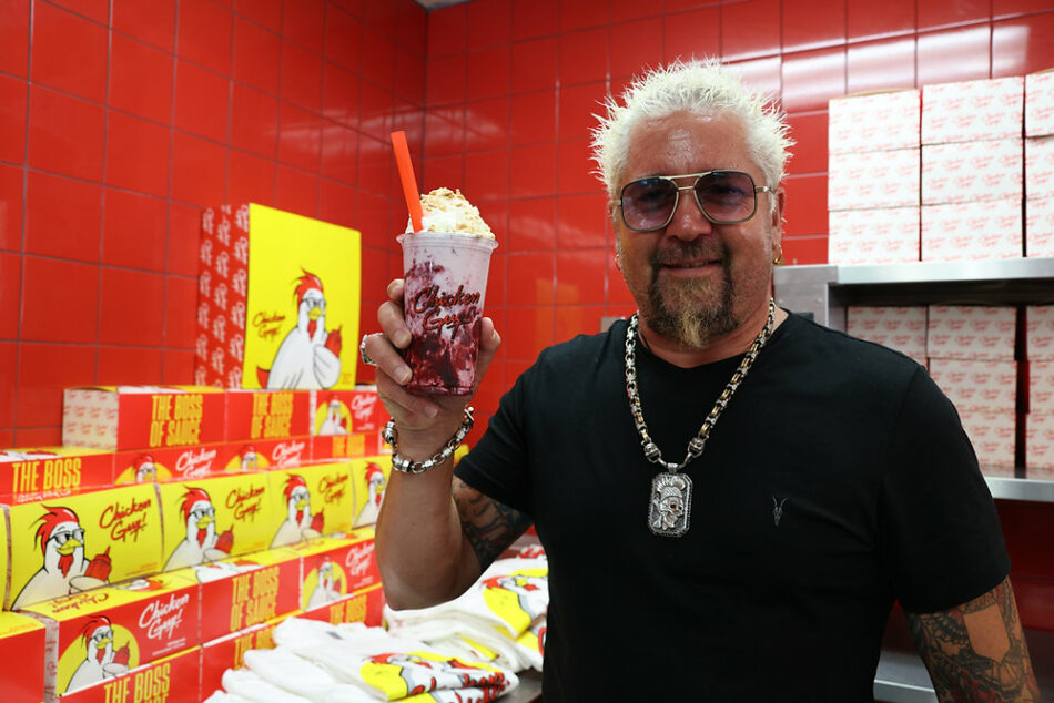 Guy Fieri Debuts New Huckleberry Shake at his Fast-Casual Restaurant – Chicken Guy!