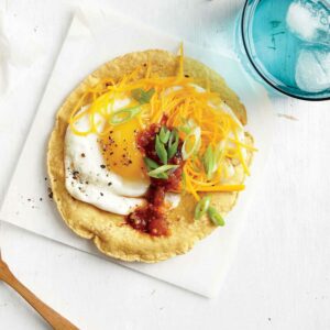 Smoky Egg & Cheese Tostada Recipe
