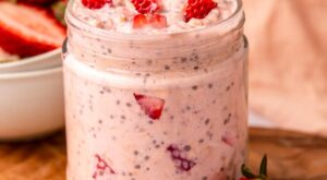 Strawberry Overnight Oats – From My Bowl