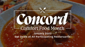Concord Comfort Food Month 2023 (Jan 1-31)