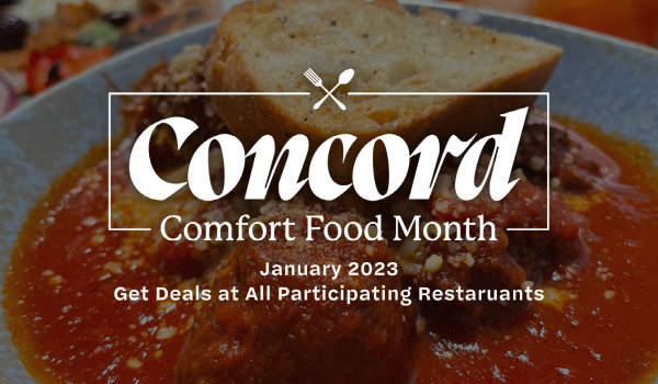 Concord Comfort Food Month 2023 (Jan 1-31)