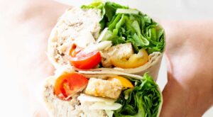 Easy Chicken Caesar Wraps (Meal Prep Recipe) | Wholefully