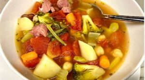 Everything But the Kitchen Sink Ham & Bean Soup Recipe With Vegetables | Soups | 30Seconds Food