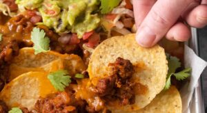 Easy Beef Nachos – The Cheese Knees