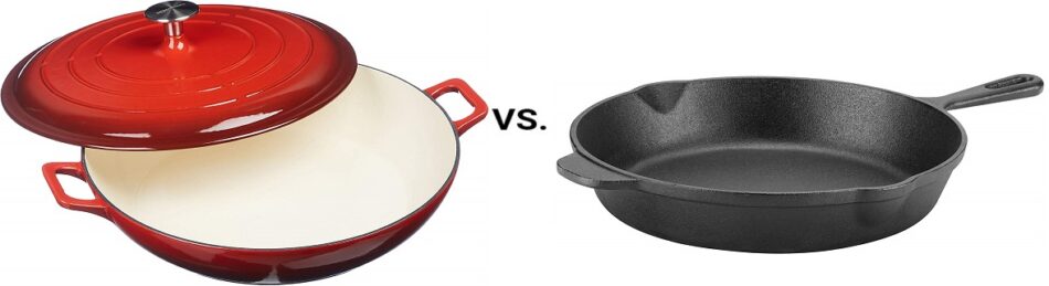 Enamel vs Bare Cast Iron: Which is better?