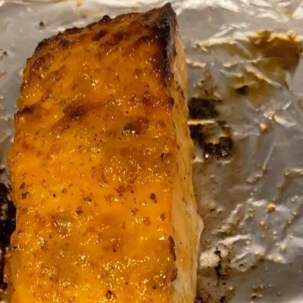 Jeff Mauro on Instagram: “Chronicles of #airfryer PART TWO: salmon glazed in orange marmalade & mustard. Airfried for 12 min at 400. Simple & Excellent

@smauro1 
@cuisinart #noadjustlove”