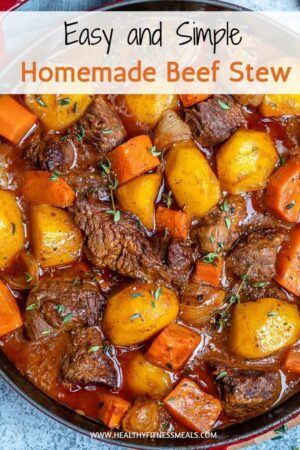 Easy Homemade Beef Stew | Recipe | Easy beef stew recipe, Easy beef stew, Homemade beef stew recipes