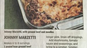 Johnny Marzetti | Beef casserole recipes, Beef recipes for dinner, Recipes