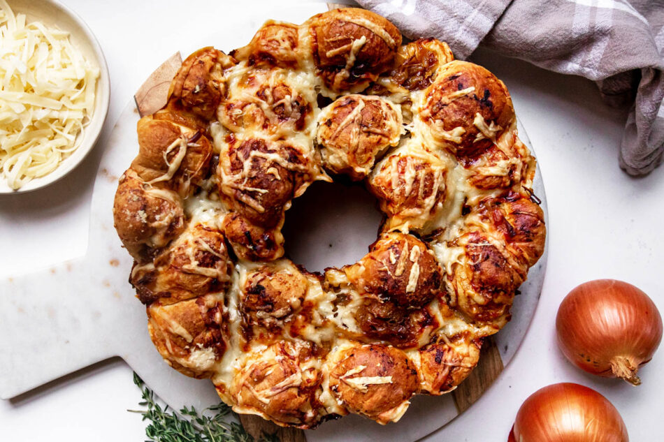 Best French Onion Monkey Bread Recipe | Food Network Canada