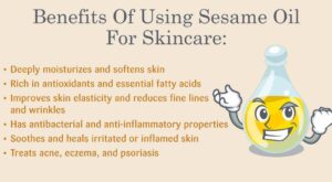 11 Proven Benefits of Sesame Oil For Skin Care