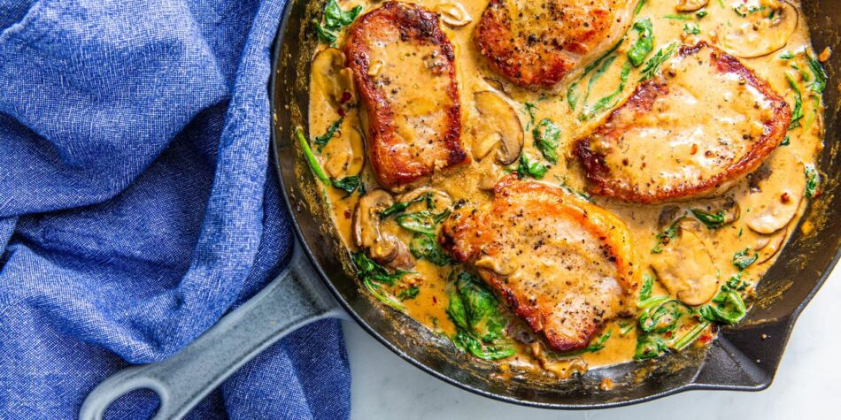 Keto Pork Chops Will Have You Amped For Dinner