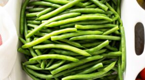 How to blanch green beans without cooking them to death