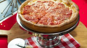 True Chicago-Style Deep-Dish Pizza (Award-Winning Comfort Food) – Jeff Mauro, “The Kitchen” on the Food Network.