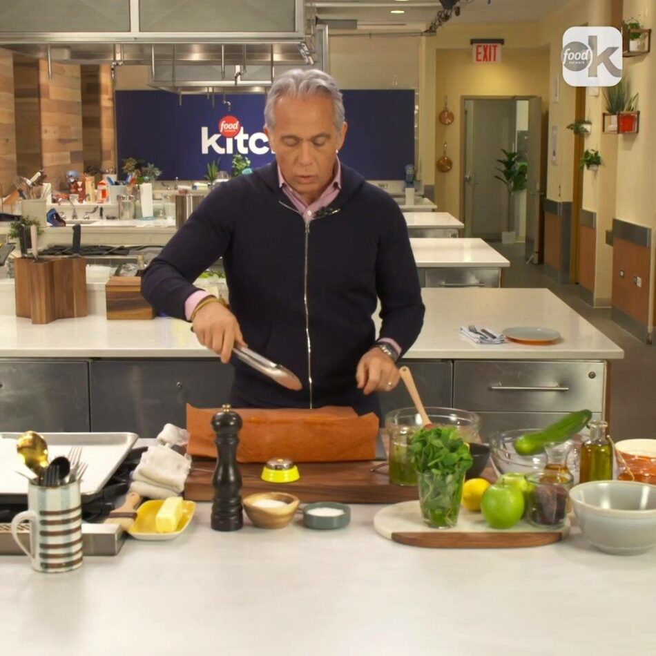 Geoffrey’s Protein Cooking Tip | Geoffrey Zakarian says you should get the “chill” off salmon before cooking it! (Just take it out of the fridge 10-15 minutes before!) Watch Geoffrey’s… | By Food Network Kitchen | Facebook