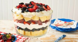 A Red, White, and Blue Trifle Is the Most Patriotic, No-Bake Dessert