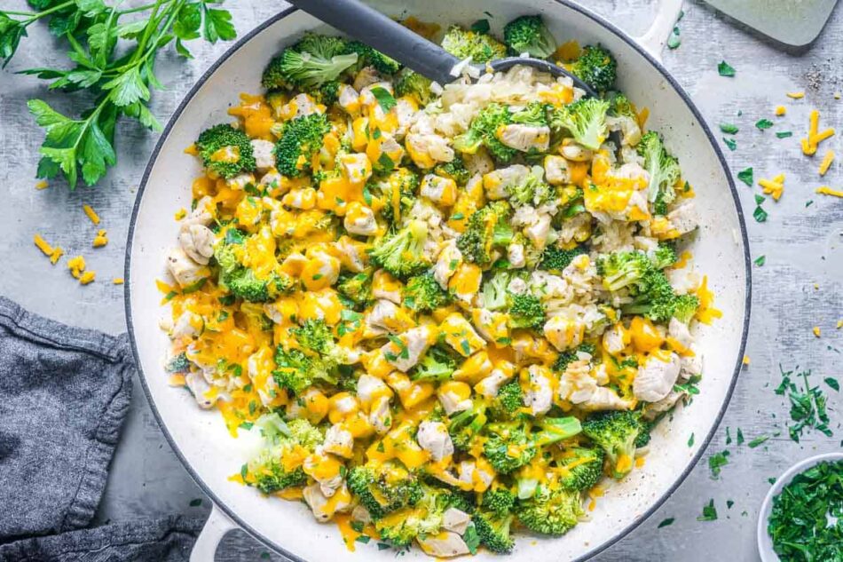 Chicken Broccoli Rice Casserole (no soup) – Kitchen Girl