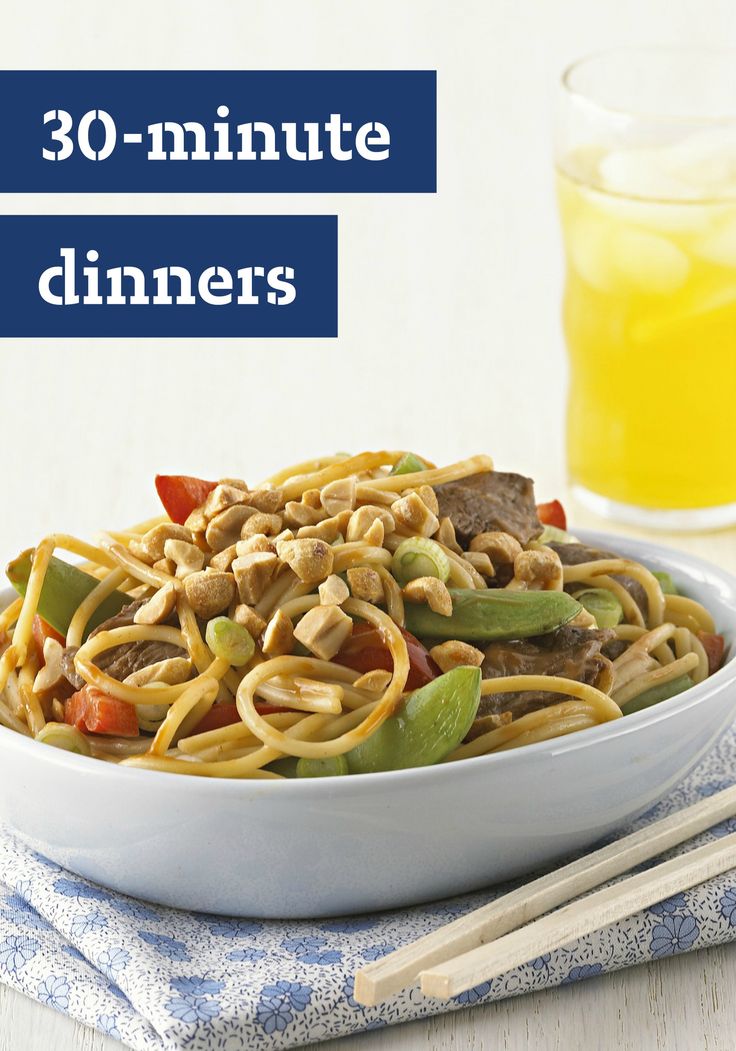 30-Minute Dinners  – Kraft Recipes | Food, Dinner recipes, Recipes