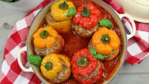Recipe: Lidia Bastianich’s Stuffed Peppers | CBC Life