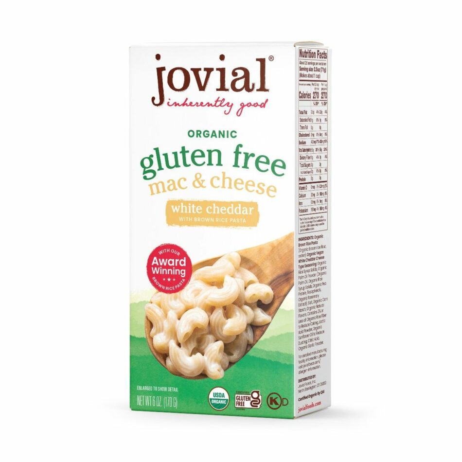 Jovial Foods Expands Gluten-Free Lineup with Mac & Cheese Options – Block Telegraph