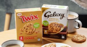 Gluten-free Galaxy and Twix cookies unveiled by Mars