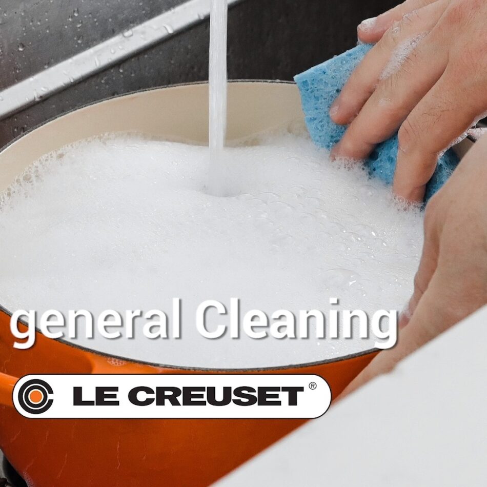 How to Clean Enameled Cast Iron | SAVE this post for basic enameled cast iron cleaning tips! Check out our suggestions below, and visit our website for more details:… | By Le Creuset | Facebook
