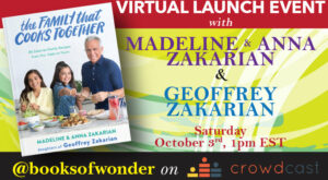 Launch Event for The Family That Cooks Together by Madeline & Anna Zakarian – Books of Wonder