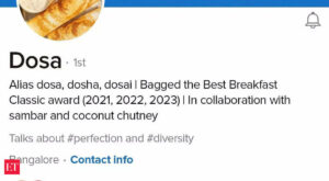 Now your favorite food items have their own LinkedIn bios