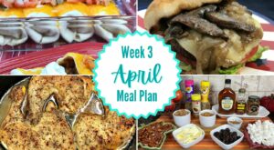 April Meal Plan Week 3