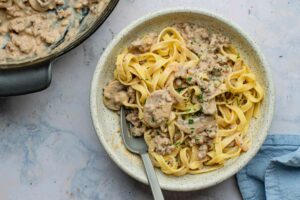 This Easy Beef Stroganoff Is Ready In Less Than 30 Minutes!