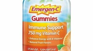 Emergen-C 750mg Vitamin C Gummies for Adults, Immunity Gummies with B Vitamins, Gluten Free, Orange, Tangerine and Raspberry Flavors – 45 Count (6 Pack) – Dealmoon