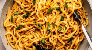 10 Minute Peanut Noodles – From My Bowl