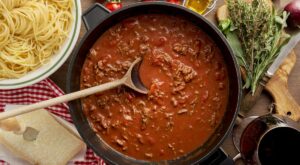 Italian bolognese sauce recipe updated — with cream off the menu